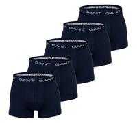 GANT Herren Boxershorts, 5er Pack - Core Trunk 5-Pack, Cotton Stretch, einfarbig Dunkelblau XL