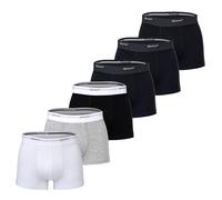 GANT Herren Boxershorts, 6er Pack - Core Trunk 6-Pack, Cotton Stretch, einfarbig L Mehrfarbig