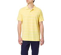 GANT Herren Breton Stripe Pique SS Rugger Polohemd, BRIMSTONE Yellow, S