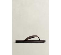 GANT Herren Brodale Ledersandale (45) DARK Braun