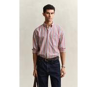 GANT Herren Bunt gestreiftes Popeline-Hemd (M) MULTICOLOR