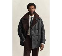 GANT Herren Caban aus Shearling (M) Schwarz