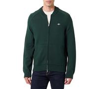 Gant Herren Casual Cotton Zip Bomber Cardigan Strickjacke (1er Pack)