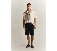 GANT Herren Chinoshorts aus Leinen (33) EBONY Schwarz
