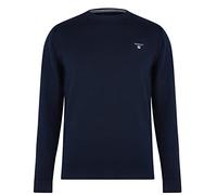 Gant Herren Classic Cotton C-Neck Pullover, Evening Blue, L EU