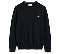 Gant Herren Classic Cotton C-Neck Pullover, Schwarz, 5XL