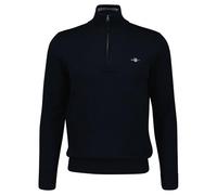 Gant Herren Classic Cotton Halfzip Pullover, Evening Blue, XXXXL