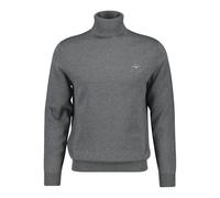 GANT Herren Classic Cotton ROLLERNECK Pullover, Dark Grey Melange, Medium