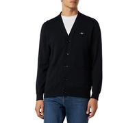 Klassische V-Neck Strickjacke aus Baumwolle M Herren