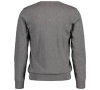 GANT Herren Classic Cotton V-neck KLASSISCHER BAUMWOLLPULLOVER MIT V-AUSSCHNITT, Dunkelgrau Meliert, XXL EU