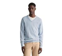 GANT Herren Classic Cotton V-Neck Pullover, Fresh Blue, XX-Large