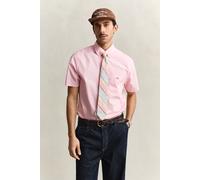 GANT - Classic Kurzarmhemd aus Popeline washed pink - Gr. - L