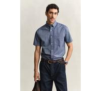 GANT Herren Classic Oxford-Hemd mit kurzen Ärmeln (M) PERSIAN Blau