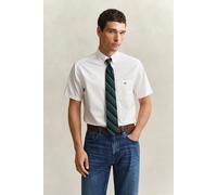 GANT Herren Classic Oxford-Hemd mit kurzen Ärmeln (S) Weiß