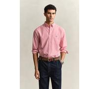 GANT Herren Classic Popeline-Hemd mit Streifen (M) ROSE Rot
