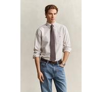 GANT Herren Classic Regular Fit Oxford-Hemd mit Streifen (M) LIGHT TAUPE
