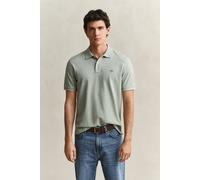 GANT Shield Regular Fit Poloshirt Kurzarm Soft Green