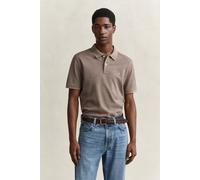 GANT Shield Regular Fit Poloshirt Kurzarm Dark Hazelnut Melang