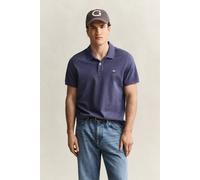 GANT Herren Classic Regular Fit Poloshirt (XL) DK JEANSBlau MELANGE