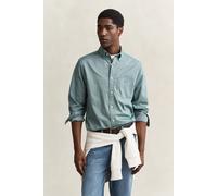 GANT Herren Classic Regular Fit Popeline Hemd (L) DARK EMERALD