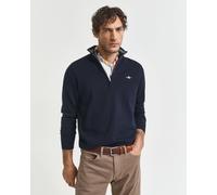 GANT Herren Classic Troyer aus Baumwolle (S) EVENING Blau