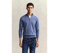 GANT Herren Classic Troyer aus Baumwolle (XL) DENIM Blau MELANGE