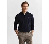 GANT Herren Classic Troyer aus Baumwolle (XS) EVENING Blau