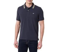 GANT Herren Poloshirt mit Kragenstreifen (XXL) EVENING Blau