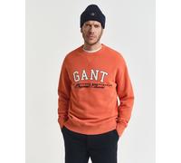 GANT Herren Collegiate Graphic Rundhals-Sweatshirt (L) DEEP ORANGE