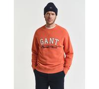 GANT Herren Collegiate Graphic Rundhals-Sweatshirt (XL) DEEP ORANGE