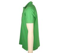 GANT Herren Contrast Collar Pique SS Rugger Polohemd, MID Green, L