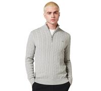 Gant Herren Cotton Cable Half Zip Pullover (1er Pack)