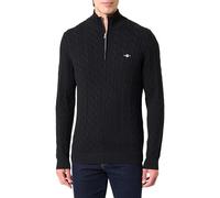 Gant Herren Cotton Cable Half Zip Pullover (1er Pack)