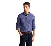Gant Herren Cotton Cable Half Zip Pullover (1er Pack)