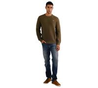 GANT Herren Cotton Micro Textured C-Neck Pullover, Clear Sky, XXL