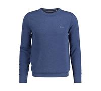 Gant Herren Cotton Pique C-Neck Pullover, Denim Blue Mel, L EU