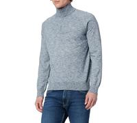 GANT Herren Cotton SLUB Half Zip Pullover, Dusty Blue SEA, XXXL