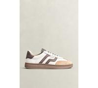 GANT Herren Cuzmo Sneaker aus Glatt- und Veloursleder (46) WOODY BEIGE