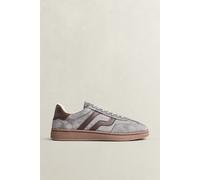 GANT Herren Cuzmo Sneaker aus Veloursleder (45) CONCRETE Grau