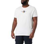GANT Herren D.1 Pride SS T-Shirt, Eggshell, XXL