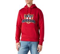 GANT Herren D1 Banner Shield Hoodie Kapuzenpullover, Ruby RED, 3XL