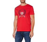 GANT Herren D1 Crest T-Shirt, Bright RED, L