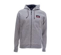 GANT Herren D1. Retro Logo Full Zip Hoodie Kapuzenpullover, Light Grey Melange, XL