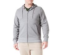 GANT Herren D1. The Full Zip Hoodie ORIGINAL Kapuzenpullover MIT REIßVERSCHLUSS, Grey Melange, L