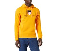 GANT Herren D2. Archive Shield Hoodie Kapuzenpullover, Medal Yellow, L