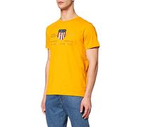 GANT Herren D2. Archive Shield SS T-Shirt, Medal Yellow, S