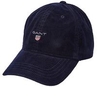 GANT Herren D2. Cord Cap Baseballkappe, MARINE, Einheitsgröße EU