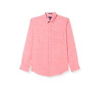 GANT Herren D2.REG Linen Shirt BD Hemd, Watermelon PINK, XL