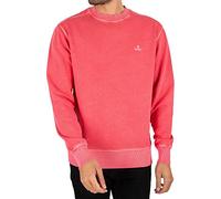 GANT Herren D2. Sunfaded C-Neck Sweat Sweatshirt, Watermelon PINK, S