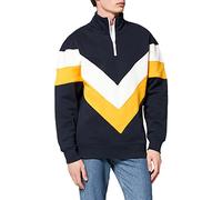 GANT Herren D2. V-Stripe Tiger Half Zip Sweat Sweatshirt, Evening Blue, XL